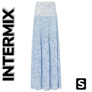 INTERMIX Cantrell Pleaded Maxi Skirt (S)